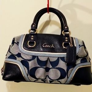 Coach Ashley signature satchel